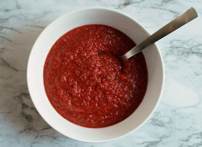 Easy NY Style Pizza Sauce — Festa pizza recipe